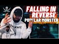 Teddygrey reacts to falling in reverse  popular monster  uk  reaction