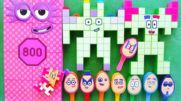 Looking for Numberblocks NEW 48 49 Puzzle Tetris Shape, ASMR Satisfying video