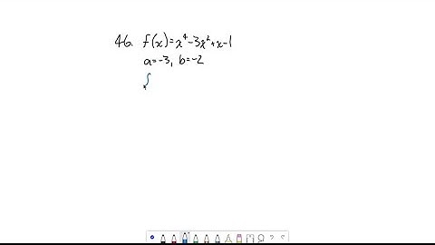 Using the intermediate value theorem, determine, if possible, whether the function f has a zero bet…