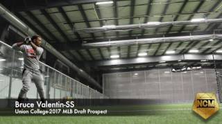 Bruce Valentin-Union College-SS-MLB DRAFT PROSPECT 2017