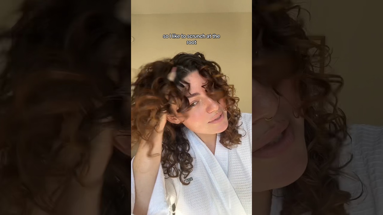 THE POWER OF SCRUNCHING OUT THE CRUNCH! #sotc #curlyhairtips #gelcast #curlcast