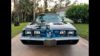 The Hottest Cars of the Late 70s are Formula and TransAm Firebirds with the 400 4Speed W72 Package