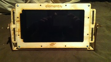 OpenSouce Pi 7" Screen Case [Laser Cut, Inkscape, Acrylic, Wood]