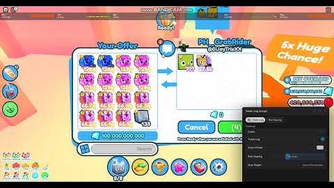 Pet Simulator X Autofarm and Trade Scam Script. Working on all executors. Script in comments.