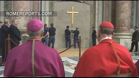 Holy Door in St. Peter's Basilica unveiled