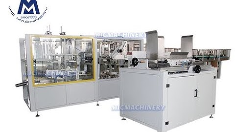 Automatic Case Packing Machine: how to pack cases ( case packing machine 10-14 case/min )