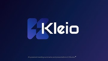 Kleio — Crafted with 💖 for AssemblyAI 