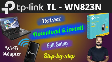 Tp Link Wn823n wifi Adaptor - 300Mbps installation || tp link Wn823n ko install kaise kare pc me 🔥🔥