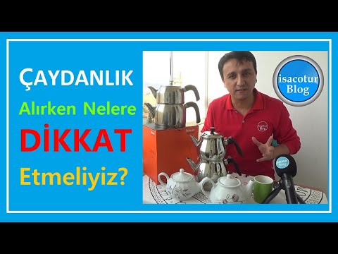 Video: Bir çaydanlık Için çelik Nasıl Seçilir