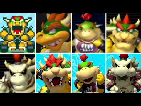 Evolution of Bowser in Mario Kart (1992-2020) 