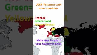 Ussrs Relations With Other Countries During The Cold War