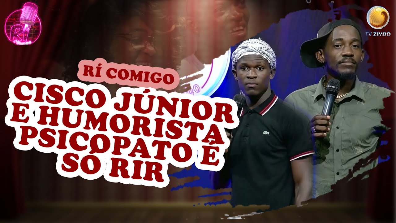Humoristas Cisco Júnior e Psicopato mexeram com o palco do rí comigo part 2  | Ri Comigo | TV