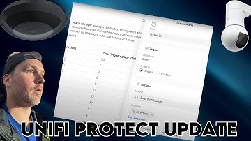Unifi Protect Update 4.1 : Alarm manager, Archive to a NAS