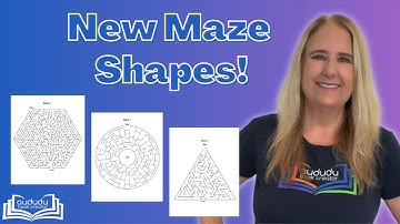 New Maze Shapes Added to Aududu Book Creator