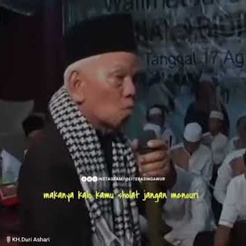 Story wa 30 detik [ Ceramah lucu KH.DURI ASHARI ]