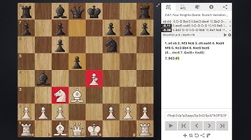 Scotch Game - Chess Lesson 2 - Schmidt Variation (4 … Nf6)