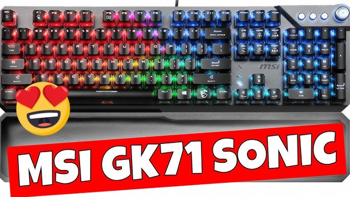 Vigor GK71 Sonic: il meglio che MSI può proporre come tastiera