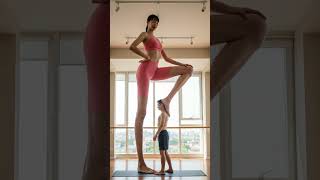 Al MiniGiantess😱🫨#sizedifference#tallwoman#giantess#minigiantess#giantessgrowth #tallgirl#shorts