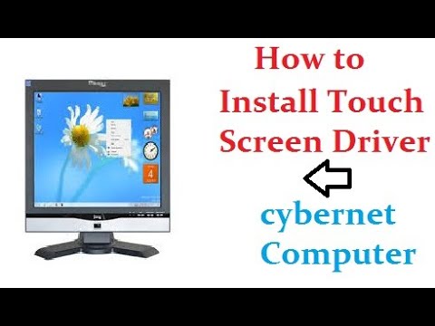 Touch Driver Installing Cybernet PC & Download Egalaxtouch Software