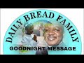 GOODNIGHT MESSAGE FOR SATURDAY 20TH SEPTEMBER 2025 WITH FR EUSTACE SIAME SDB!