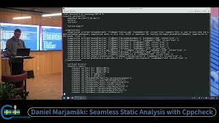 Daniel Marjamäki: Seamless Static Analysis with Cppcheck