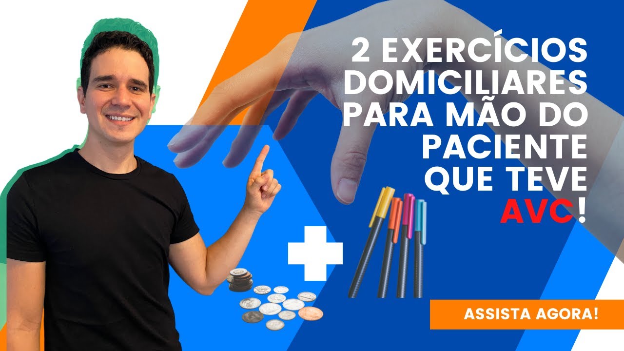 AVC: Dois exercícios domiciliares para melhorar a mão! Para não derrubar nada por falta de força