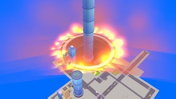 Hole.io - Big Hole City #7 Gameplay Walkthrough Android iOS