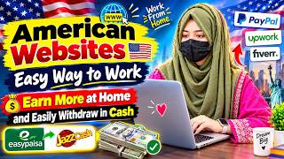 Best American Websites for Online Earning 2026 | Easy Work From Home & Online Jobs