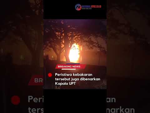 Usai Terbakar Beberapa Waktu Lalu, Warung Danau Situ Bulakan Periuk Kota Tangerang Kembali Kebakaran