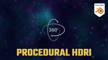 Procedural Space HDRI in Blender – Create And Export to Unity