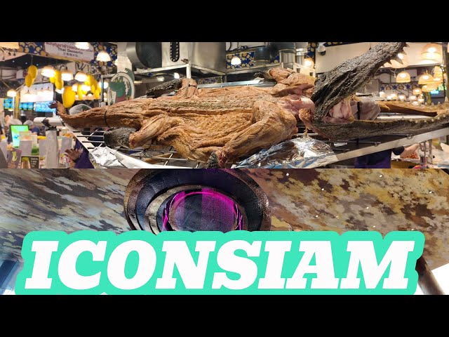 I Found a WHOLE Crocodile in a Bangkok 🐊 ICONSIAM Bangkok