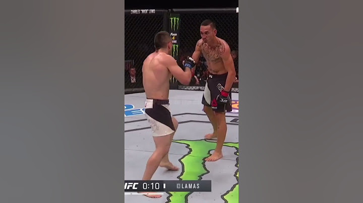 The Craziest Ever End To A UFC Fight!