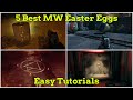 5 Best Modern Warfare Easter Eggs, Easy Tutorial (Cargo, Aisle 9, Trench, Live Stock, Cheshire Park)