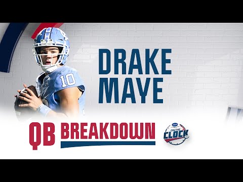Quarterback Breakdown with Brian Hoyer: Drake Maye Highlights | 2024 NFL Draft