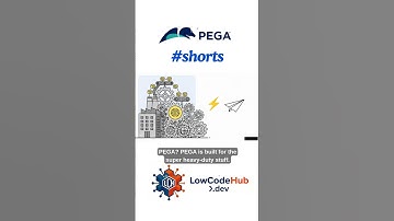 What is Pega? #shorts #lowcode #pega