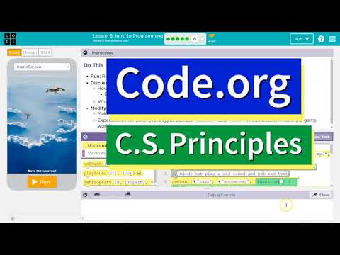 Code.org Lesson 5.7 Intro to Programming | Tutorial with Answers | Unit 3 CS Principles + CodeAI