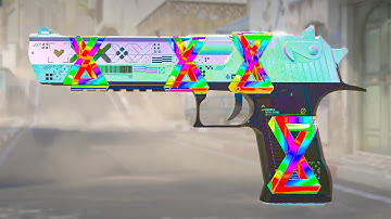 CS2 Updated RUNTIME Holo Sticker -  Desert Eagle Printstream + 4x RUNTIME Holo Sticker Craft