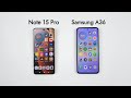 Redmi Note 15 Pro vs Samsung A36 - SPEED TEST!