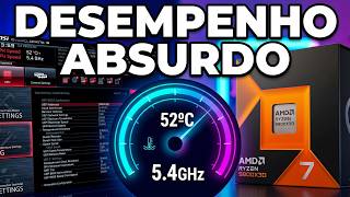 RYZEN 7 9800X3D GUIA DEFINITIVO MSI AFTERBURNER + OVERCLOCK + UNDERVOLT VIA PBO DESEMPENHO ABSOLUTO