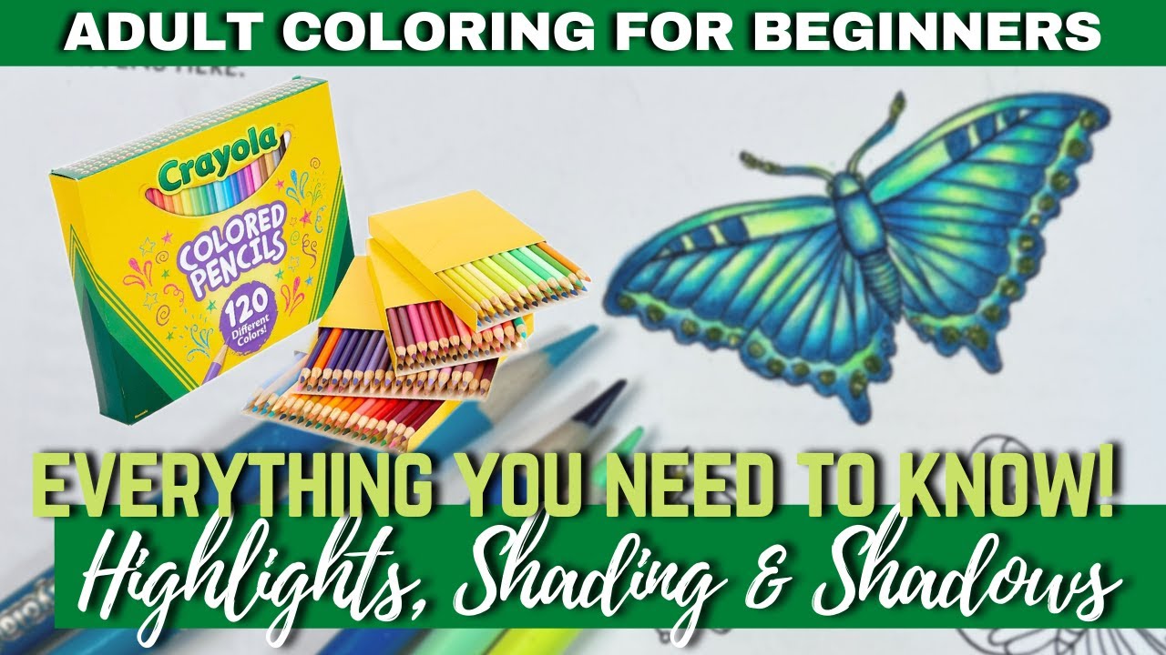 Awareness Adult Coloring Books with Color Pencils