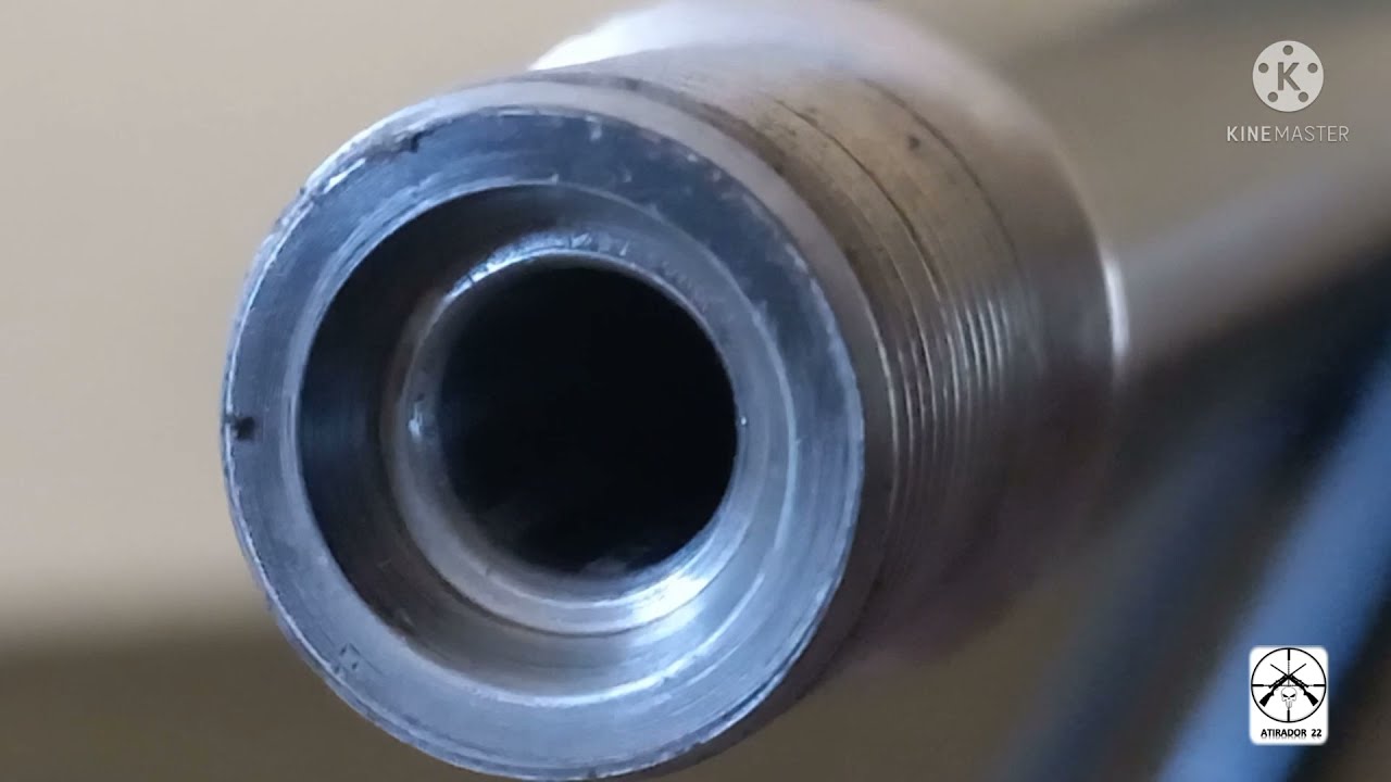 Rifle 8122 - Como melhorar a Coroa do Cano, Rampa da Câmara de Fogo e Entrada da Câmara de Fogo...