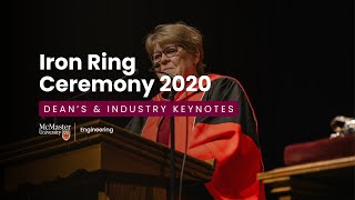 Iron Ring Ceremony 2020 | Dean’s & Industry Keynotes