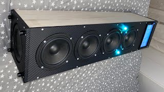 Hago Un Altavoz Bluetooth Casero Súper Potente Inalambrico con Luces led