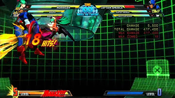 MvC3: Morrigan - Combo 02 - Shadow Damage!