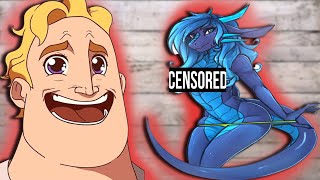 Mr incredible becoming canny (Dragon Girls FULL) Furry Animation