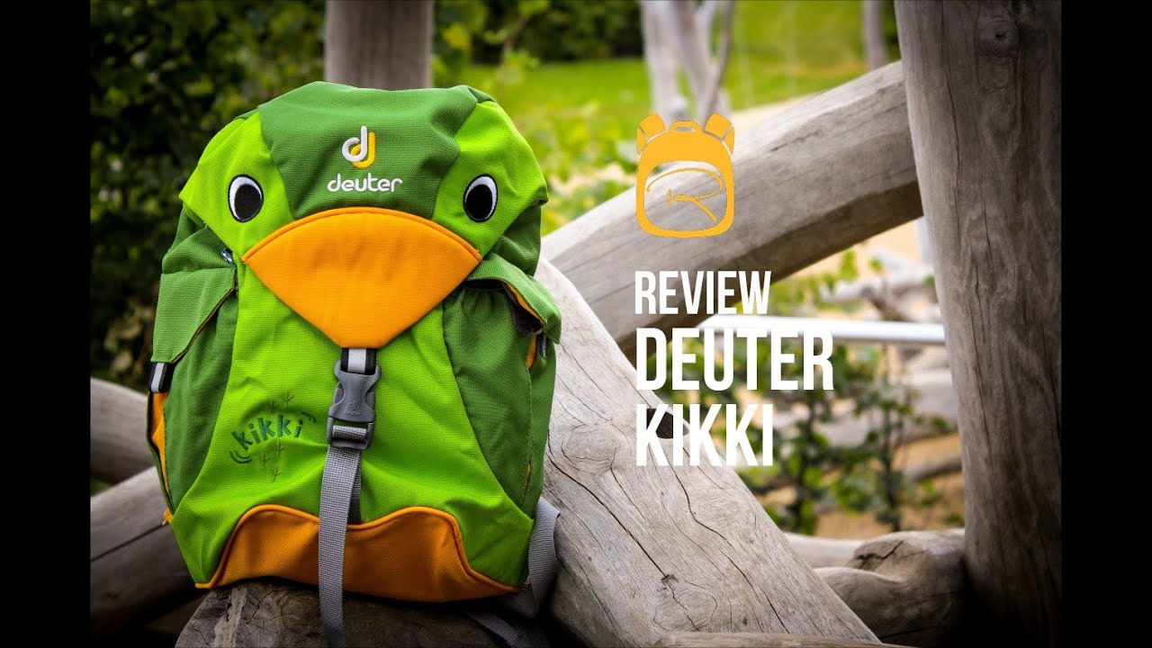 Deuter Kikki Kinderrucksack Review auf Deutsch Testbericht YouTube