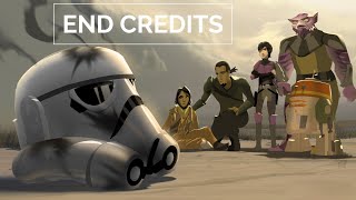 Star Wars Rebels Season 1 End Credits The Mandalorian Style