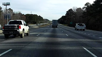 Interstate 95 - Georgia (Exits 104 to 109) northbound