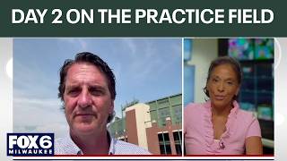 Day 2 of Packers training camp; what fans are seeing on the field | FOX6 News Milwaukee