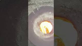 Melting copper in the graphite mold - Never seen before on youtube!